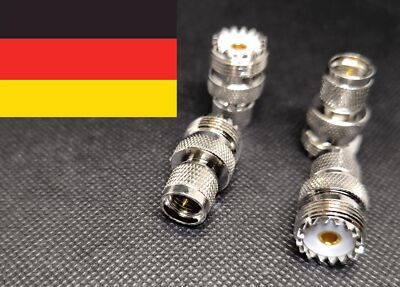 UHF-Buchse / F-Stecker - SO239 für LNB / QO100 / Minitioune