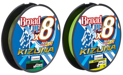(0,15 /1m) Owner Kizuna 8braid 270m - geflochtene Schnur zum Spinnfischen, Angel