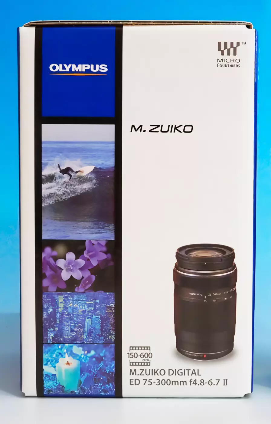 OM SYSTEM M.Zuiko Digital ED 75-300mm F4.8-6.7 II Zoom Lens for 4