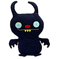 15" Ugly Doll Ninja Batty Shogun Plush Pretty Black Stuffed Animal Monster Fangs