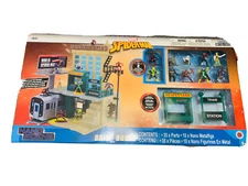 Daily Bugle Spiderman Jada Nano Scene Nano Metalfigs City Playset 10 Figures NEW
