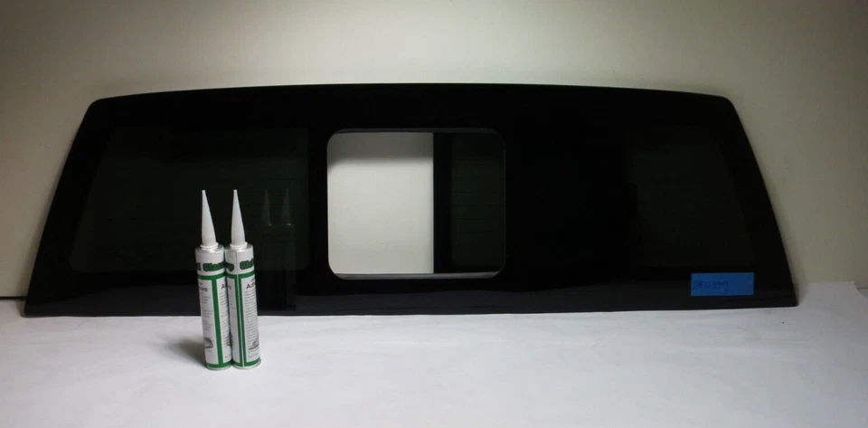 Fits 2015-2024 Ford F150 Power Ready Rear Back Sliding Window Heated (Flush Fit) Foto 2 de 4