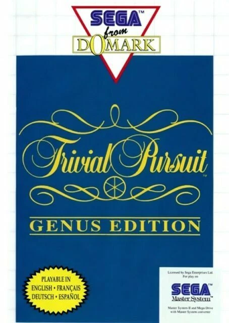 Trivial Pursuit Video Games for Sega Master System