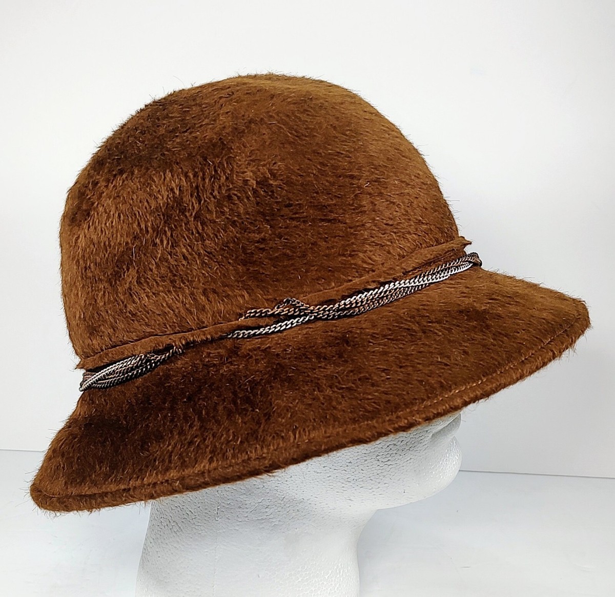 BarbaraFeinman Millinery-Vintage Cloche Bucket Hat Cloche 1980s Vintage Hats for Women for sale | eBay main image 4