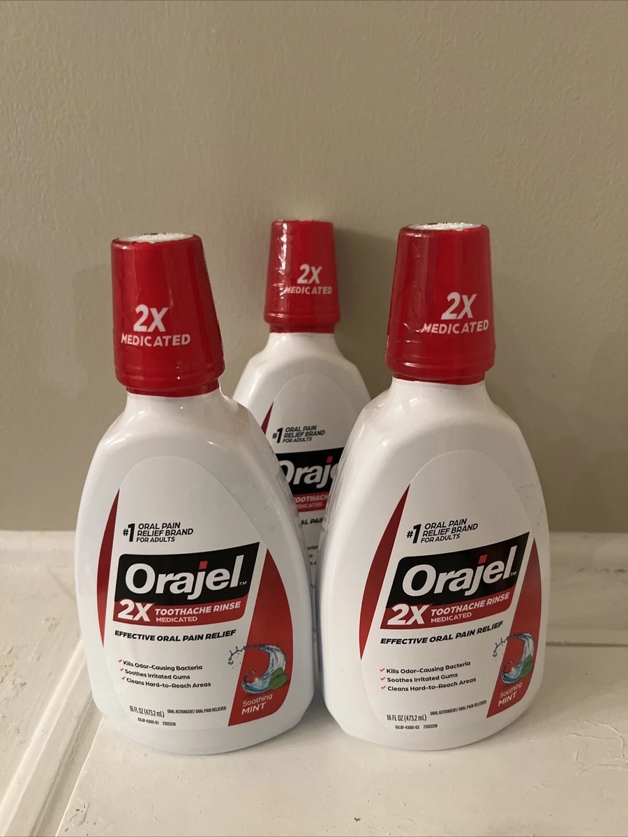 Orajel 2X Antiseptic Mouth Sore Rinse Review Wisdom Tooth, 47 OFF