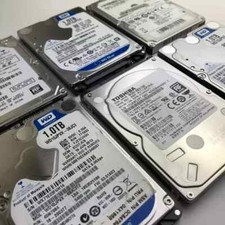 Various Mixed Brands HDD 1 x 1tb hdd  SATA 2.5 Internal Laptop Desktop Pc