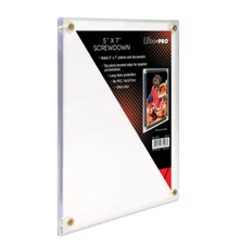 Ultra-Pro 5" x 7" Screwdown Holder Photo Picture Card Large Cards Postcards