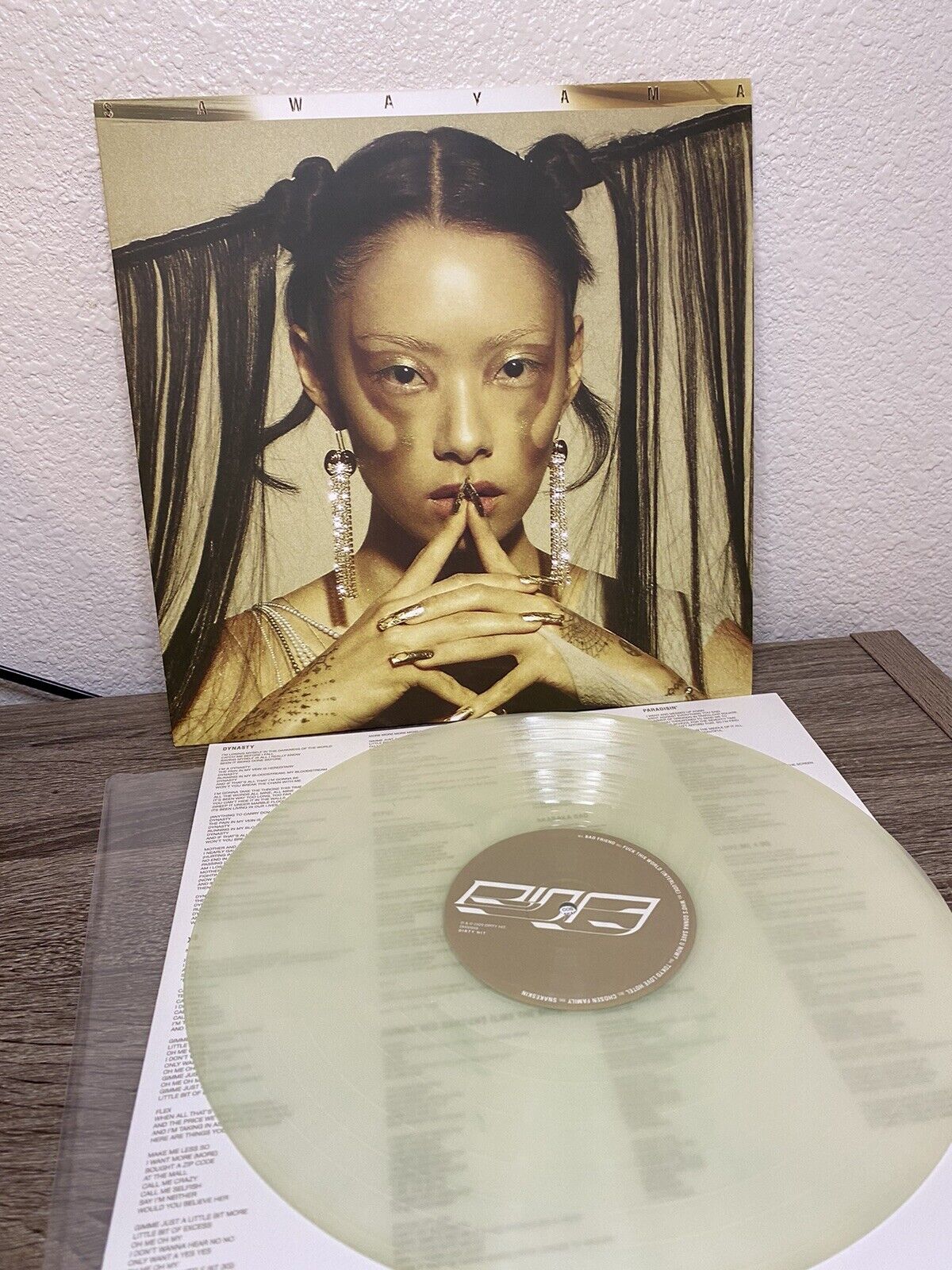 Rina Sawayama Vinyl Limited to 300 New Rare Record Green / Clear