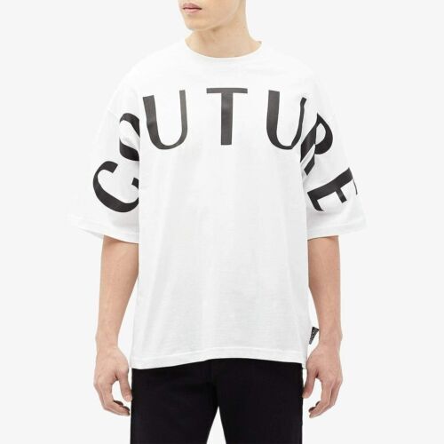 Original VERSACE JEANS COUTURE HOLOGRAPHIC V-LOGO BLACK T Original VERSACE JEANS COUTURE HOLOGRAPHIC V-LOGO BLACK T