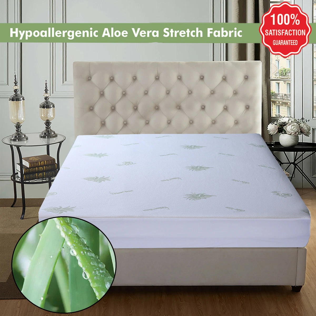 Aloe vera store mattress topper
