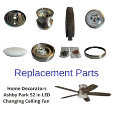 Home Decorators Ashby Park 52 in Indoor Ceiling Fan 1004065046 Replacement parts