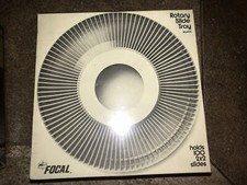 New rotary slide tray / holds 100 2x2 slides