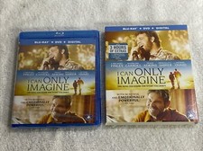 I Can Only Imagine New Blu-ray With DVD, Digital Copy, Free Shipping