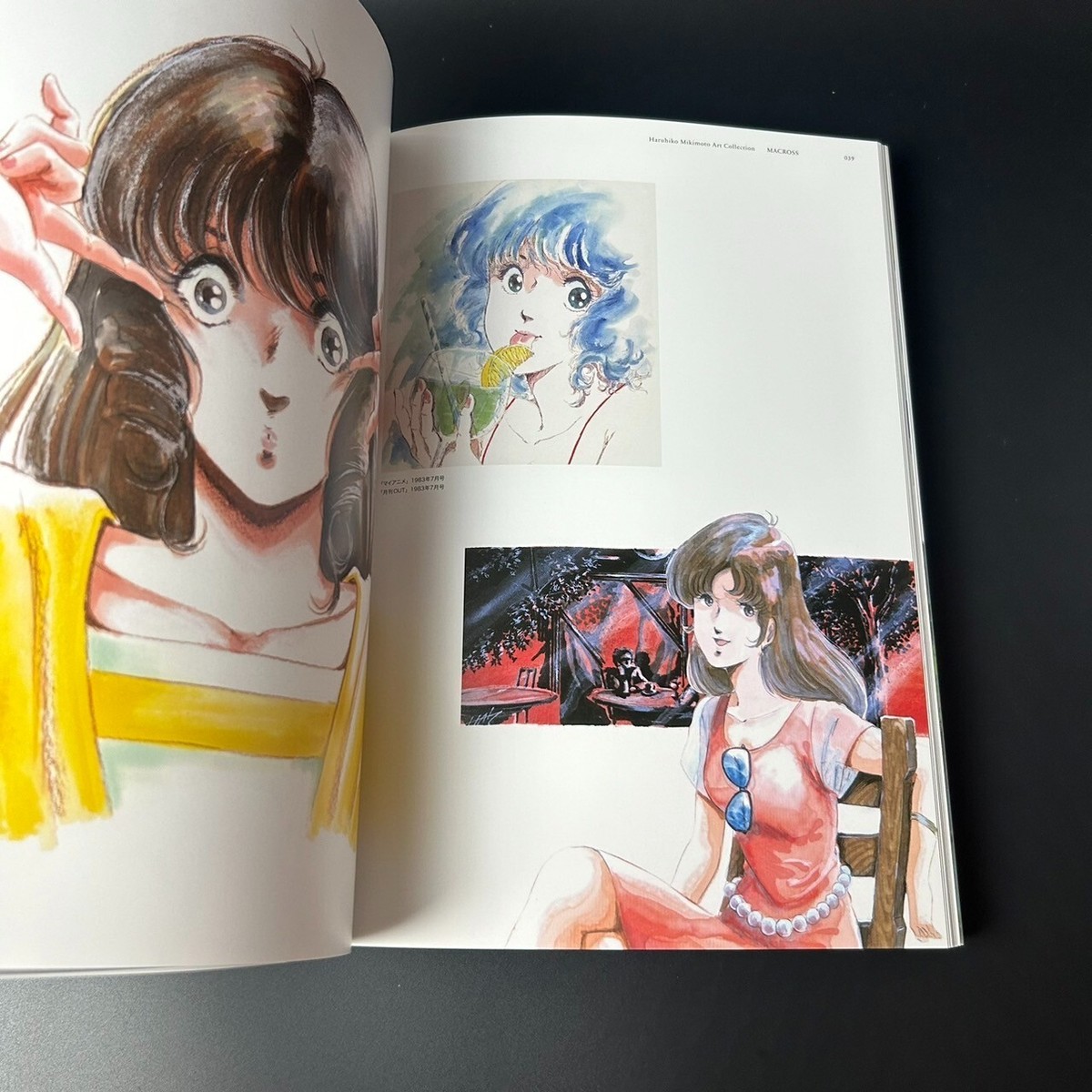 MACROSS Haruhiko Mikimoto Art Collection Illustrated Book