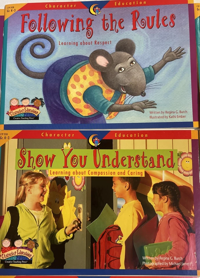 Lectores de Educación de Personajes: Paquete de Variedad: Juego de 12 (Grados: K-3) 5-9 años de antigüedad Foto 4 de 4