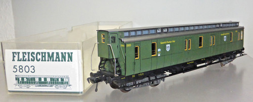 Fleischmann 5803 ; Postwagen Kaiserl. Deutsche Post, wie neu in OVP /W906 | Zustand: Gebraucht