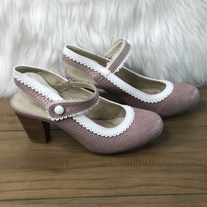 pink oxford heels