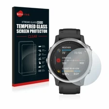 Garmin Fenix 6S , Savvies® Xtreme HD33 Tempered Glass Screen Protector