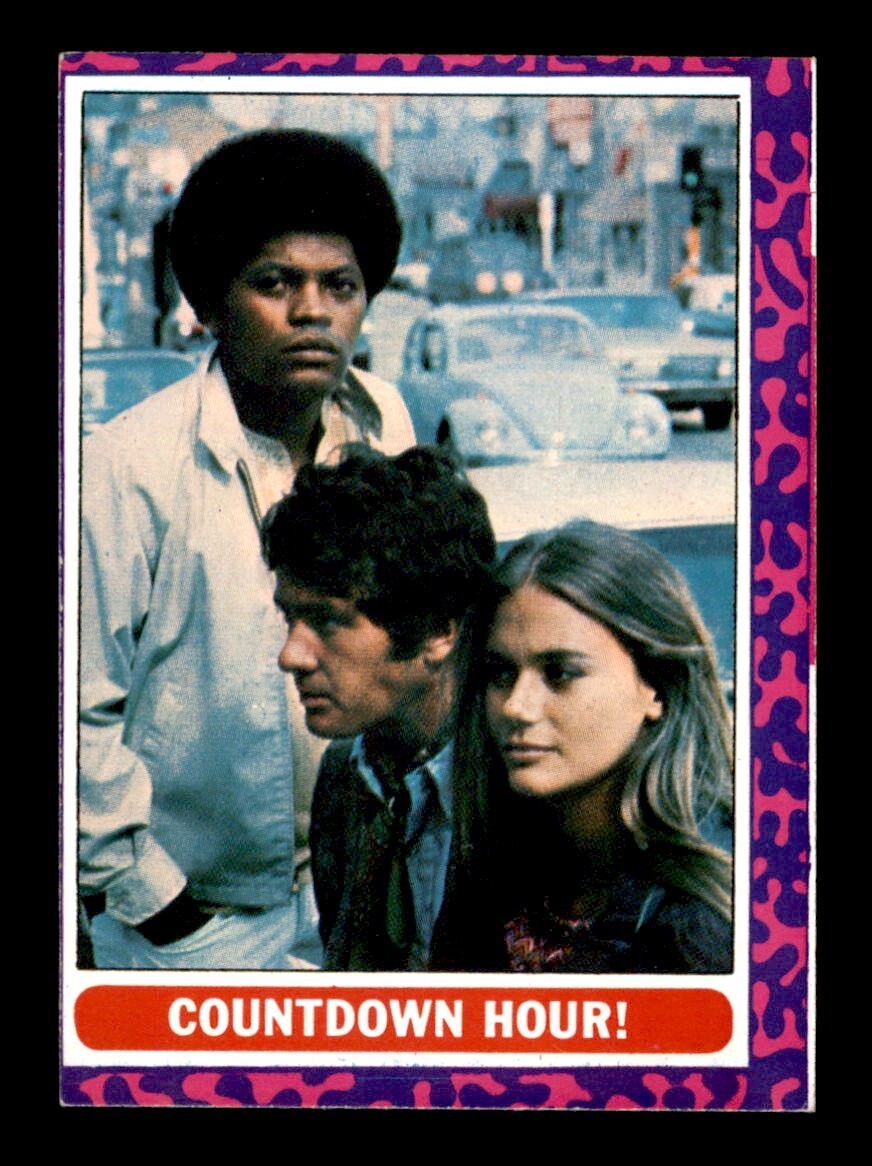 1969 Topps Mod Squad #29 Countdown Hour! VG/EX