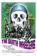 1973 THE DEATH WHEELERS VINTAGE HORROR BIKER MOVIE POSTER PRINT 36x24 9MIL PAPER