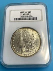 1882-O Morgan Silver Dollar $1 NGC MS 63 Old Holder