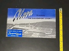 Alcoa Aluminum Davenport IA Works Davenport Story Vintage Booklet Illustrated