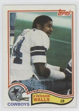 1982 Topps Everson Walls #327 14u6