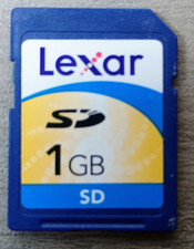 Lexar 1GB SD Genuine Camera Memory Card - FREE SHIPPING 