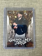 Carlos Correa 2026 Topps Celebrations GAME DAY DRIP #GD-20