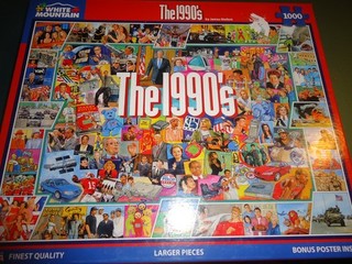 Puzzle 1000 pezzi anni 90