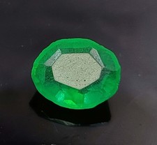 8.00 Ct IGL Certified Oval Cut Natural Green Emerald Loose Gemstone 5ASU