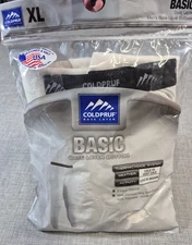 COLDPRUF Base Layer Bottom  thermal Men's XL - Winter White