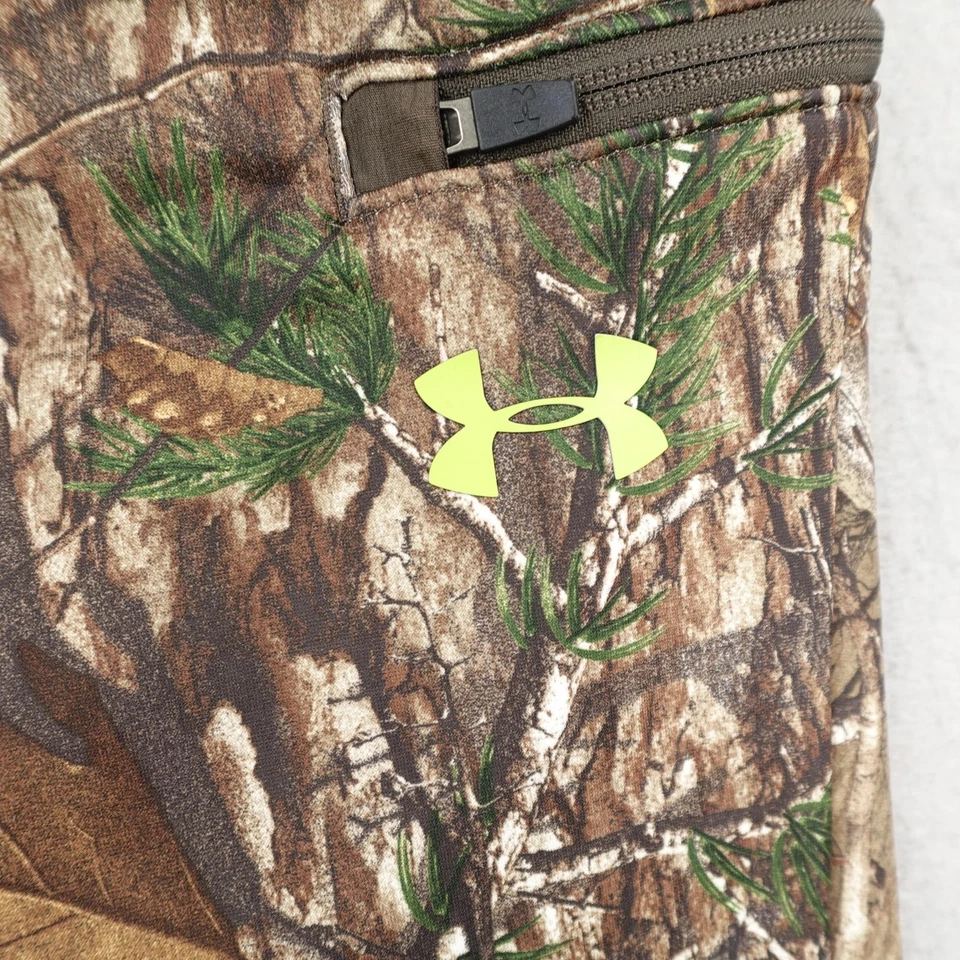 Under Armour Pants Mens XL Realtree Xtra Camo Scent Control Hunting Fleece Lined - Image 4 of 4