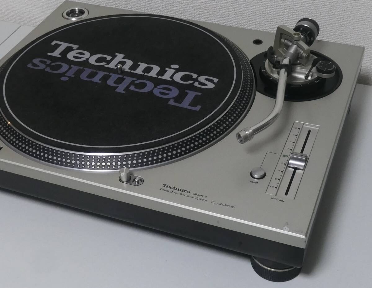 Technics SL1200MK3D Silver Set Direct Drive DJ Maintained