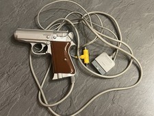 PS1 - Light Gun / Pistole / Phaser silber Vivanco PlayStation 1