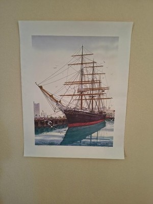 John Yato Lithograph - Star of India -Hand Signed 22''x28'' Not Framed