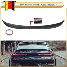 Heck Spoiler Fl�gel f�r BMW X6 G06 2019+ Heckspoiler Kofferraum Carbon Look