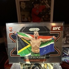 Panini Prizm UFC 2022 Dricus Du Plessis Rookie Card #92 MMA
