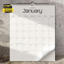 Beautiful 2026 Wall Calendar - Runs from January 2026 until July 2027 - Large 14
