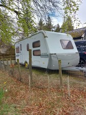 Hymer NOVA 530K 2005 touring caravan 5 Berth Fixed Bunk
