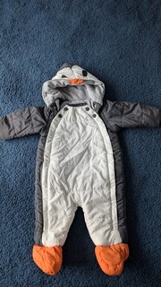 Marks and Spencer Baby 3 6 Months Penguin Hooded Pram Suit