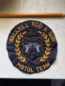 Pistol And Rod  Club Wallkill Patch