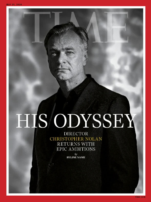 TIME Magazine Christopher Nolan, NEW