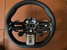 AMG Lenkrad Original Mercedes Benz Neuwertig Schwarz Leder