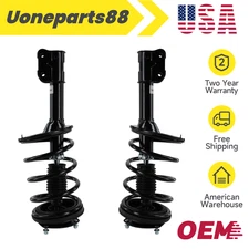 2pcs Front Struts & Coil Springs Assembly for 2007 2008 2009 Hyundai Santa Fe AT