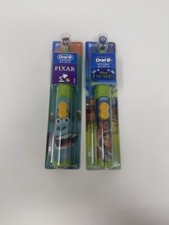 Lot Of 2 Oral B Spinbrush Battery Children's Toothbrushes Sully Encanto