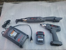 Lot Of 2 Ingersoll Rand Qxc2pt04pq4 Qxc2at18pq4 20v. With 1 Batt And Charger.
