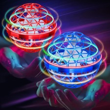 2 Packs Flying Orb Ball Toy 2025, Boomerang Hover Ball Cosmic Globe, Galaxy F...