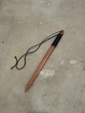 Handmade Wooden Wood Assassin Stiletto Dagger Weapon Replica, Cumaru, 14"