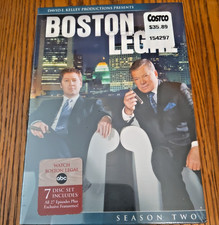 BOSTON LEGAL VG SEASON 2 - 7 DISC DVD SET incl. ALL 27 EPISODES OF SEASON 2